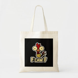 F-Caw-F Klassisches Vintage-Grafikdesign Tragetasche