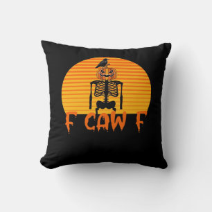 F-Caw-F Krähe Klassische Ästhetik Casual Kissen