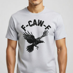F CAW F Krähe T-Shirt