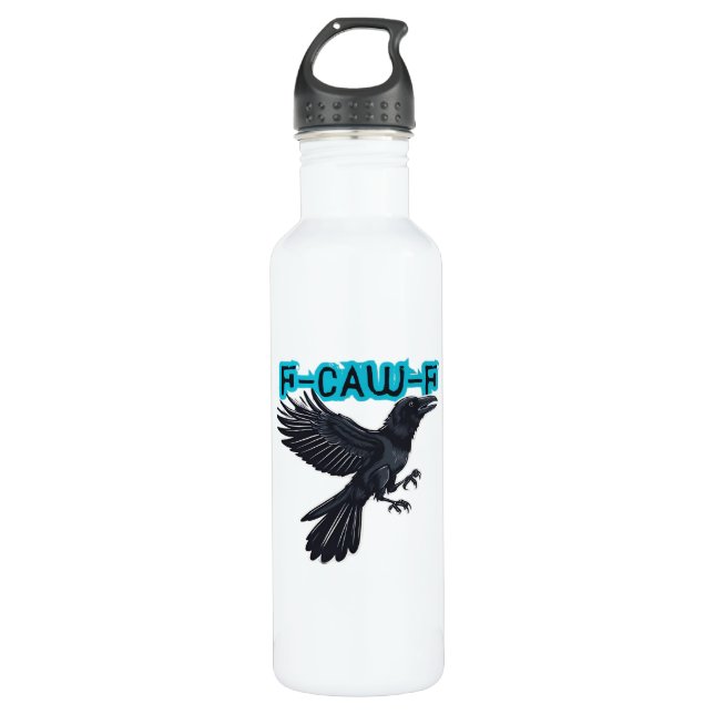 F Caw F Kreativer lässiger Stil Edelstahlflasche (Vorderseite)