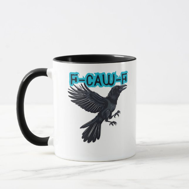 F Caw F Kreativer lässiger Stil Tasse (Links)