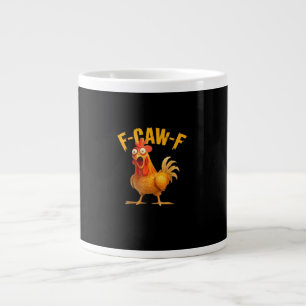 F-Caw-F Lustig Einzigartig Jumbo-Tasse