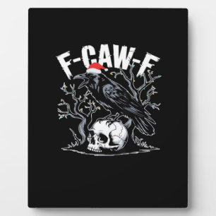 F-Caw-F Lustig Trendig Fotoplatte