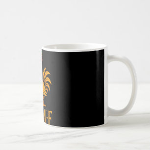 F-caw-f Lustige Hühnerfarm Humor Hühner Meme Chic Kaffeetasse