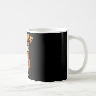 F-caw-f Lustiger Huhn Hahn Sagt Cartoon-Farm Kaffeetasse