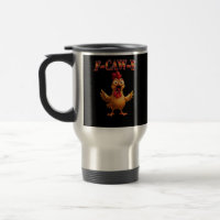 F-Caw-F Lustiges Huhn Klassisches Ästhetisches Des