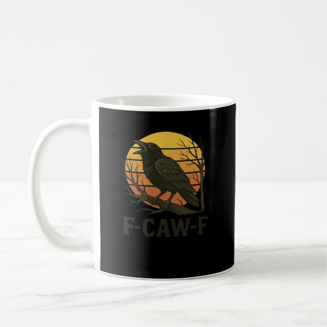 F-Caw-F Minimal Clean Kaffeetasse (Links)