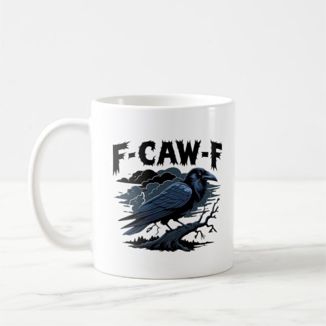 F-Caw-F Minimal Clean Kaffeetasse (Links)