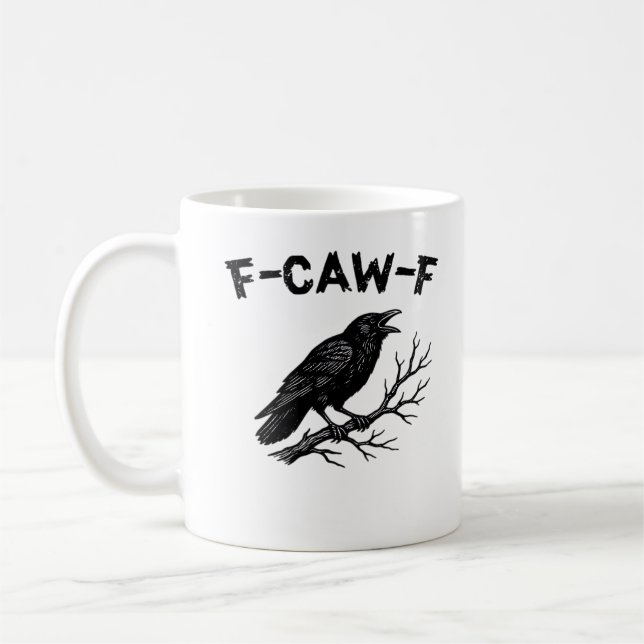 F-Caw-F Minimal Clean Kaffeetasse (Links)