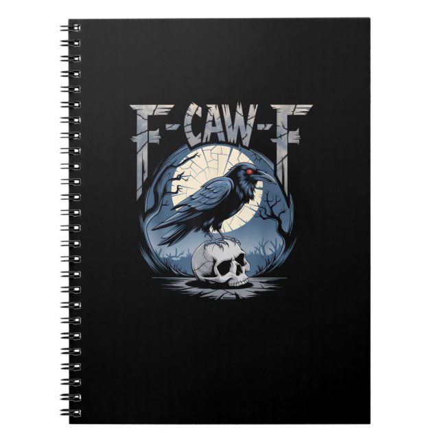 F-Caw-F Minimal Clean Notizblock (Vorderseite)