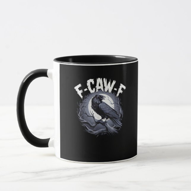 F-Caw-F Minimal Clean Tasse (Links)