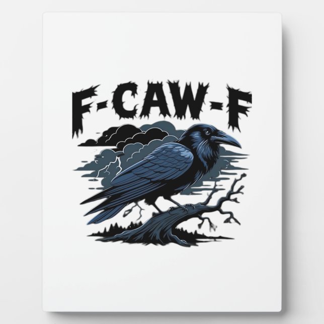 F-Caw-F Minimal Sauber Fotoplatte (Vorderseite)