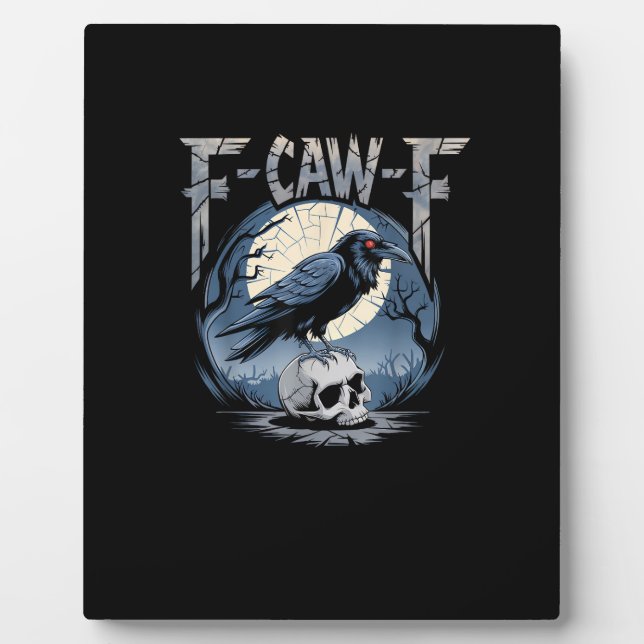 F-Caw-F Minimal Sauber Fotoplatte (Vorderseite)