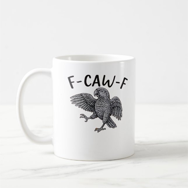 F Caw F Minimales Sauberes Design Kaffeetasse (Links)