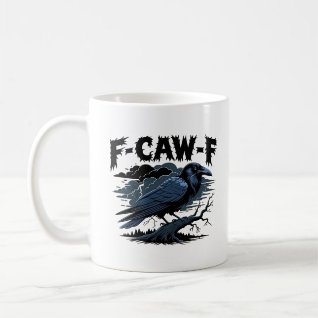 F-Caw-F Minimales Sauberes Design Kaffeetasse (Links)