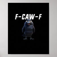 F Caw F Rabe Lustige Ausrüstung Kreativer Stil