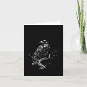 F-caw-f - Raven - Crow - Halloween-Kostümprämie Karte