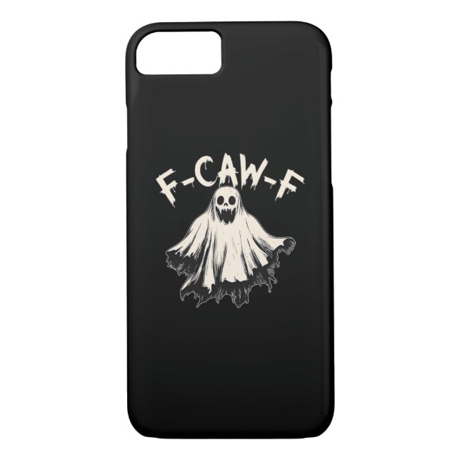 F Caw F Raven Retro Classic Style Case-Mate iPhone Hülle (Rückseite)