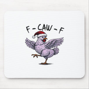 F-Caw-F Retro Classic Hühnchen Mousepad