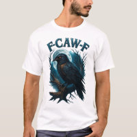 F Caw F Schwarze Krähe F-Caw-F Lustiger Schwarzer