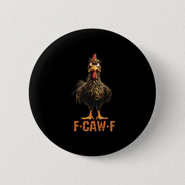 F-Caw-F Simple Clean Button (Vorderseite)