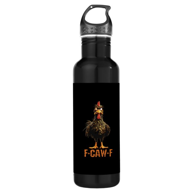 F-Caw-F Simple Clean Edelstahlflasche (Vorderseite)