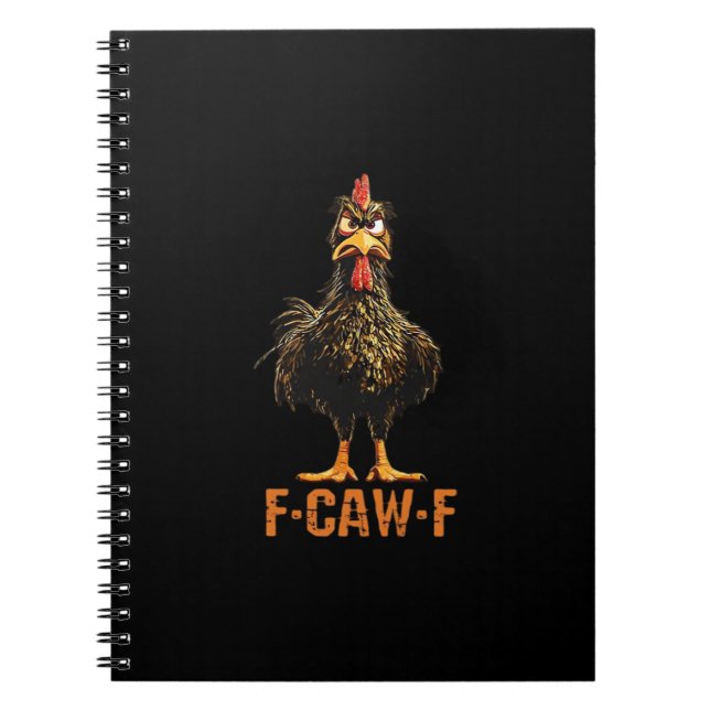 F-Caw-F Simple Clean Notizblock (Vorderseite)