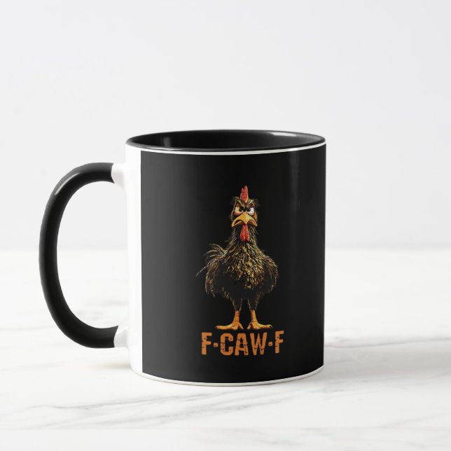 F-Caw-F Simple Clean Tasse (Links)