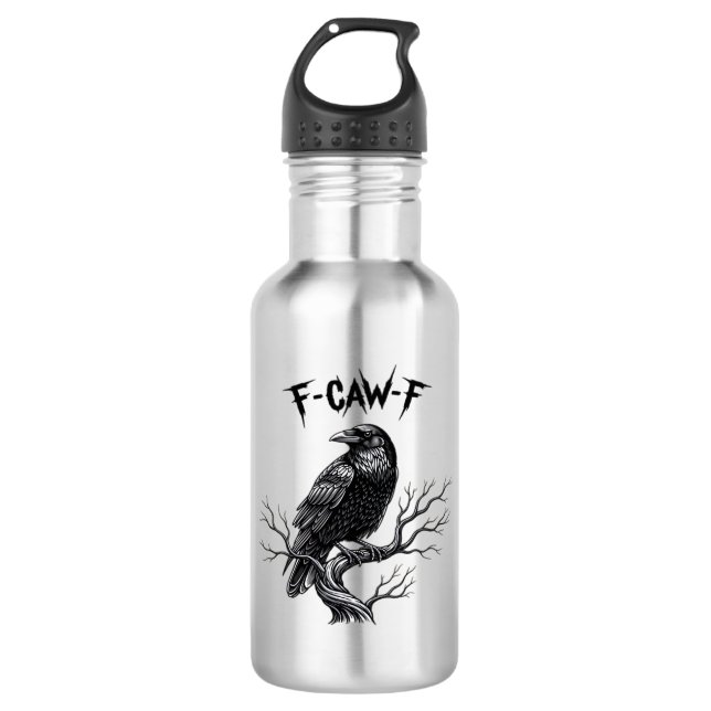 F Caw F Trendiger moderner Stil Edelstahlflasche (Vorderseite)