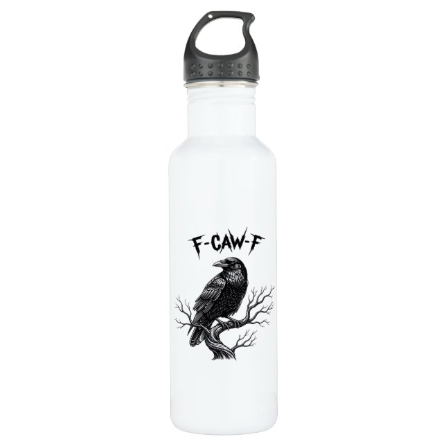 F Caw F Trendiger moderner Stil Edelstahlflasche (Vorderseite)
