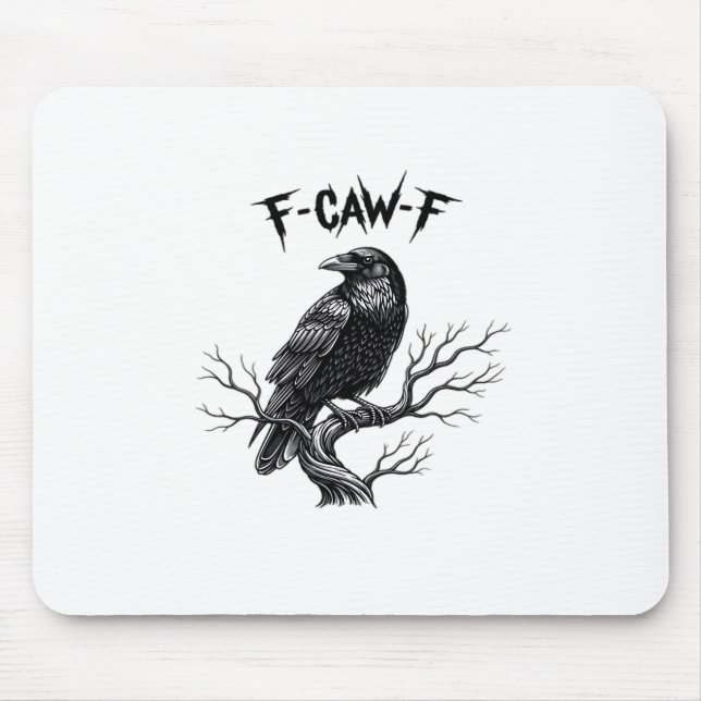 F Caw F Trendiger moderner Stil Mousepad (Vorne)