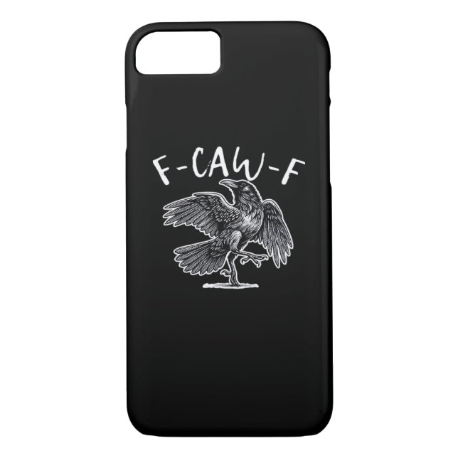 F-Caw-F Trendy Casual Case-Mate iPhone Hülle (Rückseite)