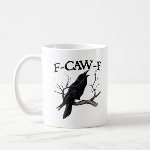 F Caw F Vintage Grafik Klassiker Kaffeetasse