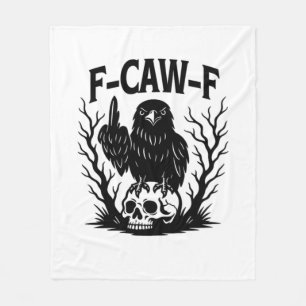 F Caw F Wesentlicher Cooler Einzigartiger Stil Fleecedecke