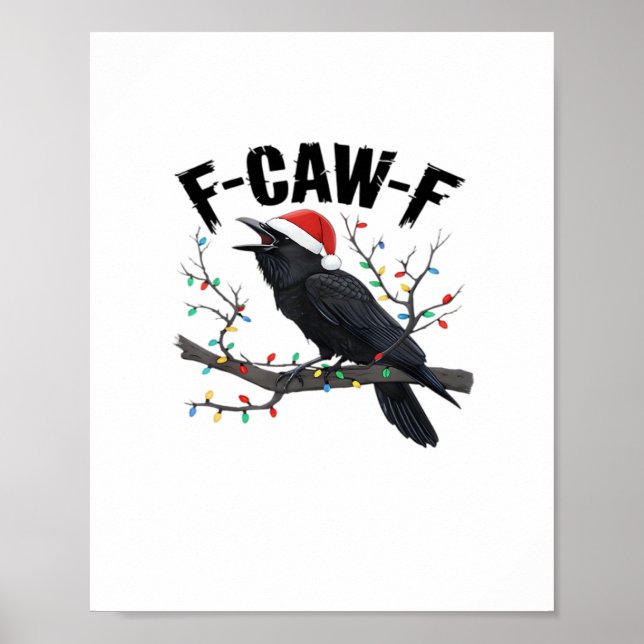 F Caw F Wesentlicher Kreativer Casual-Stil Poster (Vorne)
