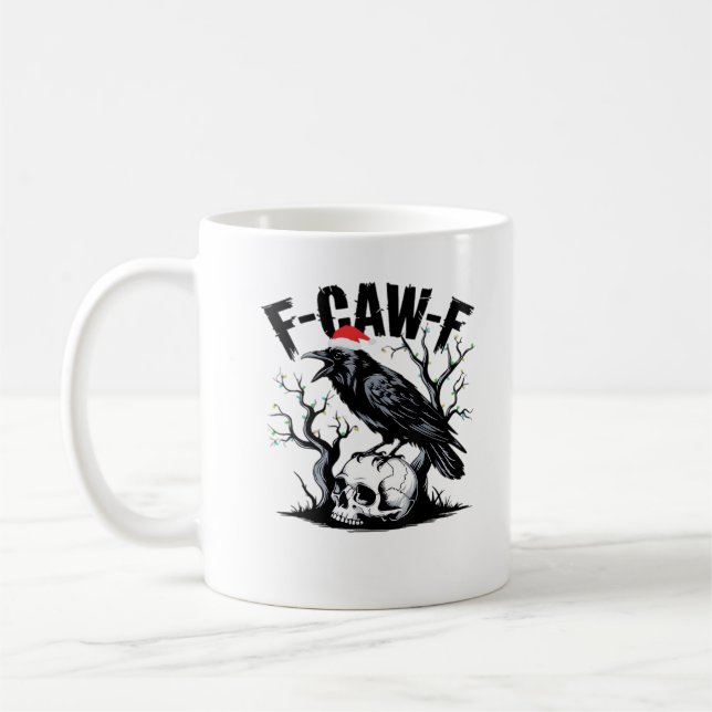 F-Caw-F Wesentlicher lustiger Spruch Kaffeetasse (Links)