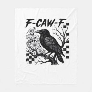 F Caw F Wesentlicher Lustiger Trendiger Stil Fleecedecke