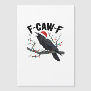 F-Caw-F Wesentliches Kreatives Casual Magnetkarte