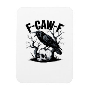 F Caw F Wesentliches Minimales Sauberes Design Magnet