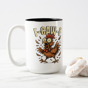 F-CAW-F ZWEIFARBIGE TASSE