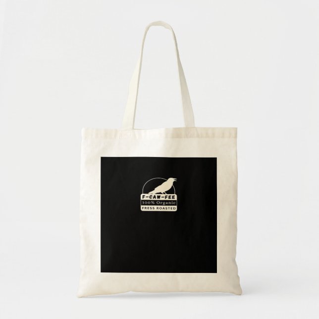 F-Caw-Fee Organic Style Klassiker Tragetasche (Vorne)