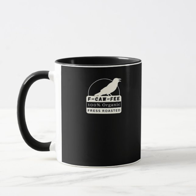 F-Caw-Fee Organischer Stil Klassiker Tasse (Links)
