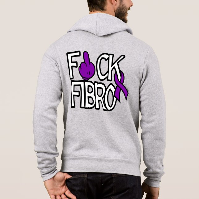 F#CK FIBRO HOODIE (Rückseite)