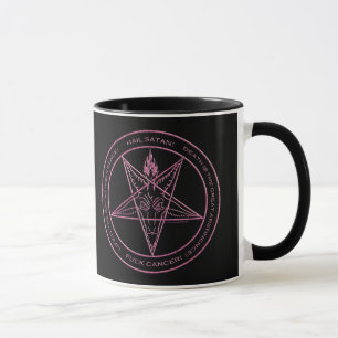 F*CK KREBS! Baphomet Tasse