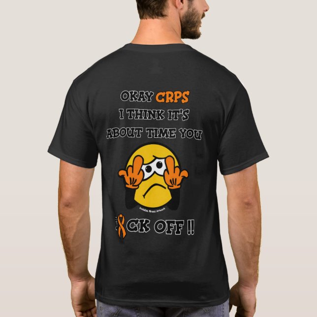 F#CK OFF...CRPS T-Shirt (Rückseite)