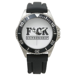 F*CK-ZENSORING ARMBANDUHR