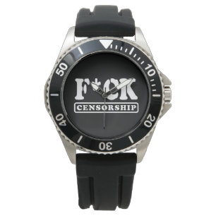 F*CK-ZENSORING ARMBANDUHR