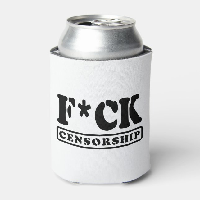 F*CK-ZENSORING DOSENKÜHLER (Kanne Vorderseite)