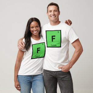 F - Fabula Filmtheorie Chemie Periodensystem T-Shirt