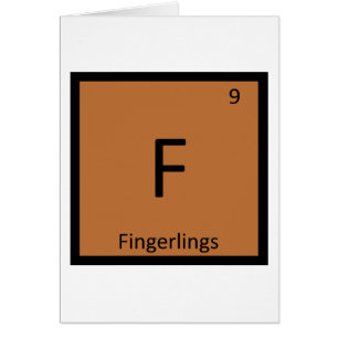 F - Fingerlings Chimie Symbole du tableau périodiq